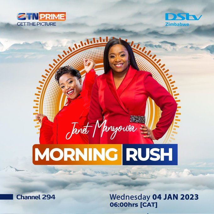 ZTNPrime's tweet photo. Join us on #MorningRush tomorrow (Wednesday) as we will get to chat with one of Zimbabwe's best gospel artiste's @janetmanyowa.
๐บ๐#ZTNPrime, #DStv294
๐06:00 HRS CAT
#GetThePicture #Zimbabwe #ANOT2023 #Vaudze https://t.co/9uiBSVcEn2
