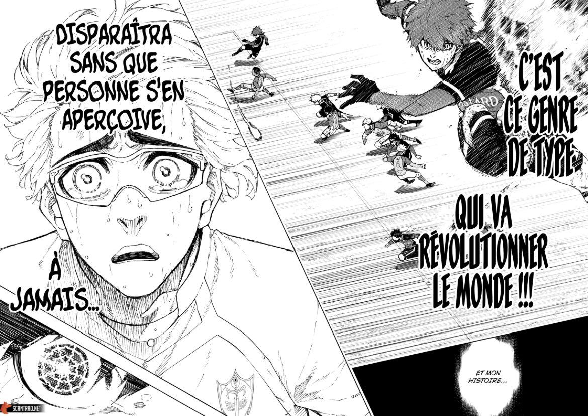 Meguro______'s tweet photo. AHAHAH LE CHAP DE FOU ISAGI T’ES TROP LOIN !!! #Bluelock201 https://t.co/ePaq1S3nmj