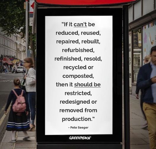 Greenpeace's tweet image. What do you think should be left behind as we start the new year?

Hello 2023 👋