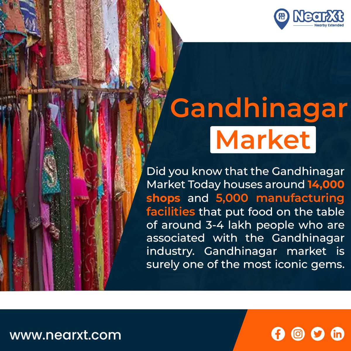 Gandhinagar Market. The Asia's biggest readymade garments market is the biggest in asia for a reason?! 14000 shops and 5000 manufacturing facilites 🤯

Follow @NearXt.Official for more such content!
.
.
.
.
.
#Gandhinagarmarket #gandhinagar #ashokbazaar #Delhi31
