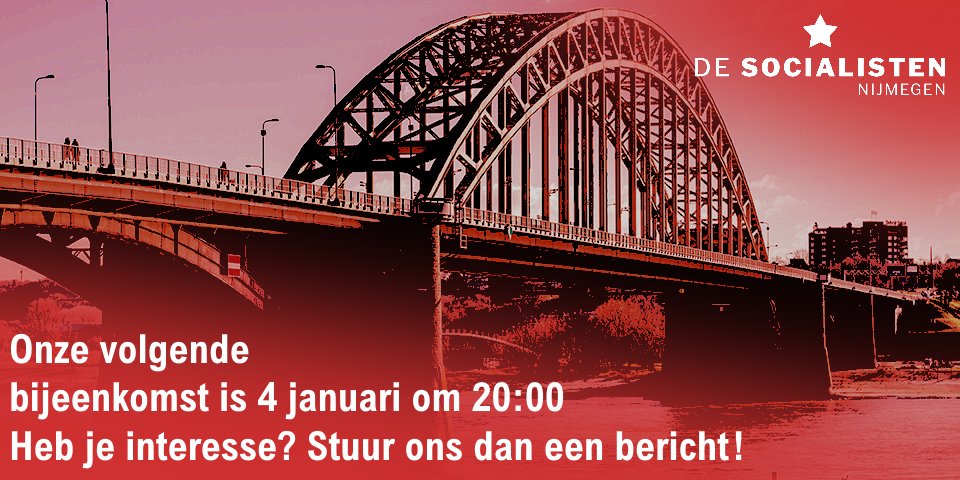 De Socialisten Afdeling Nijmegen (@socialisten024) on Twitter photo 