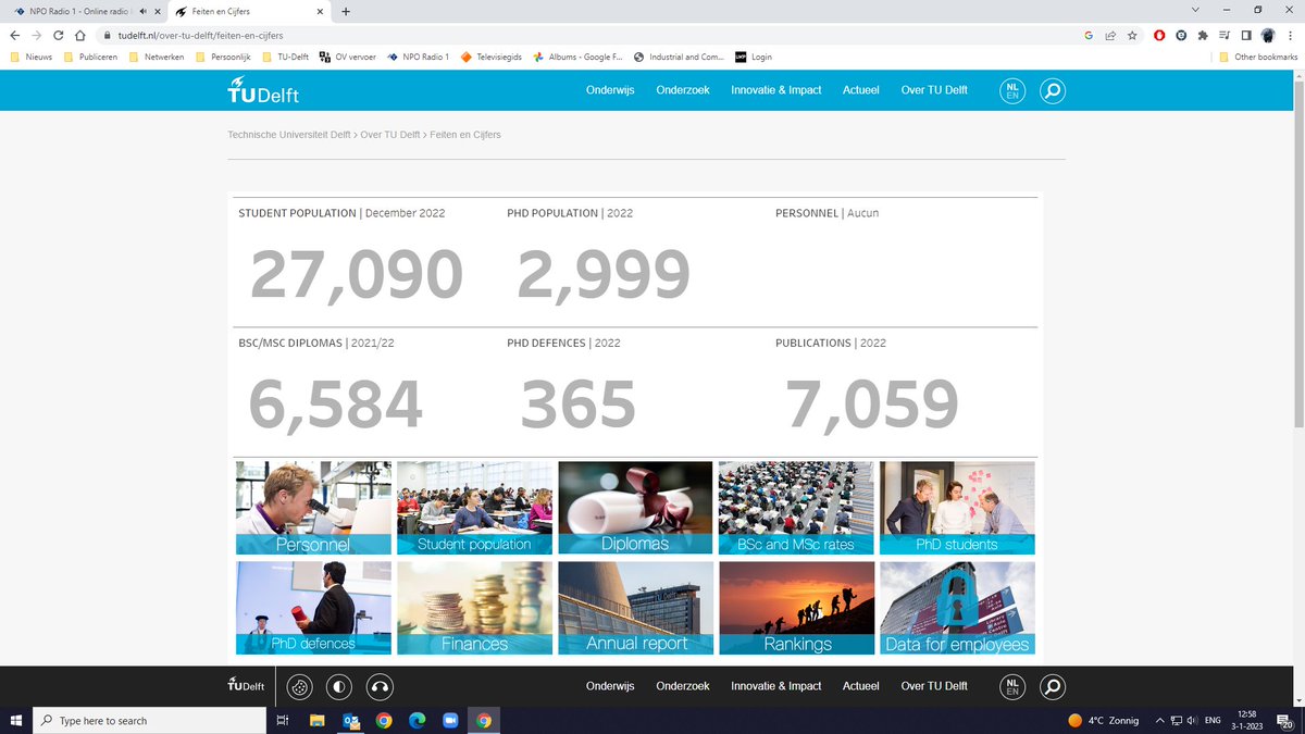 MarkvLoosdrecht's tweet image. Miscellaneous fact: Last year the #TUDelft had on average exactly 1.00 PhD defense per day
tudelft.nl/over-tu-delft/…