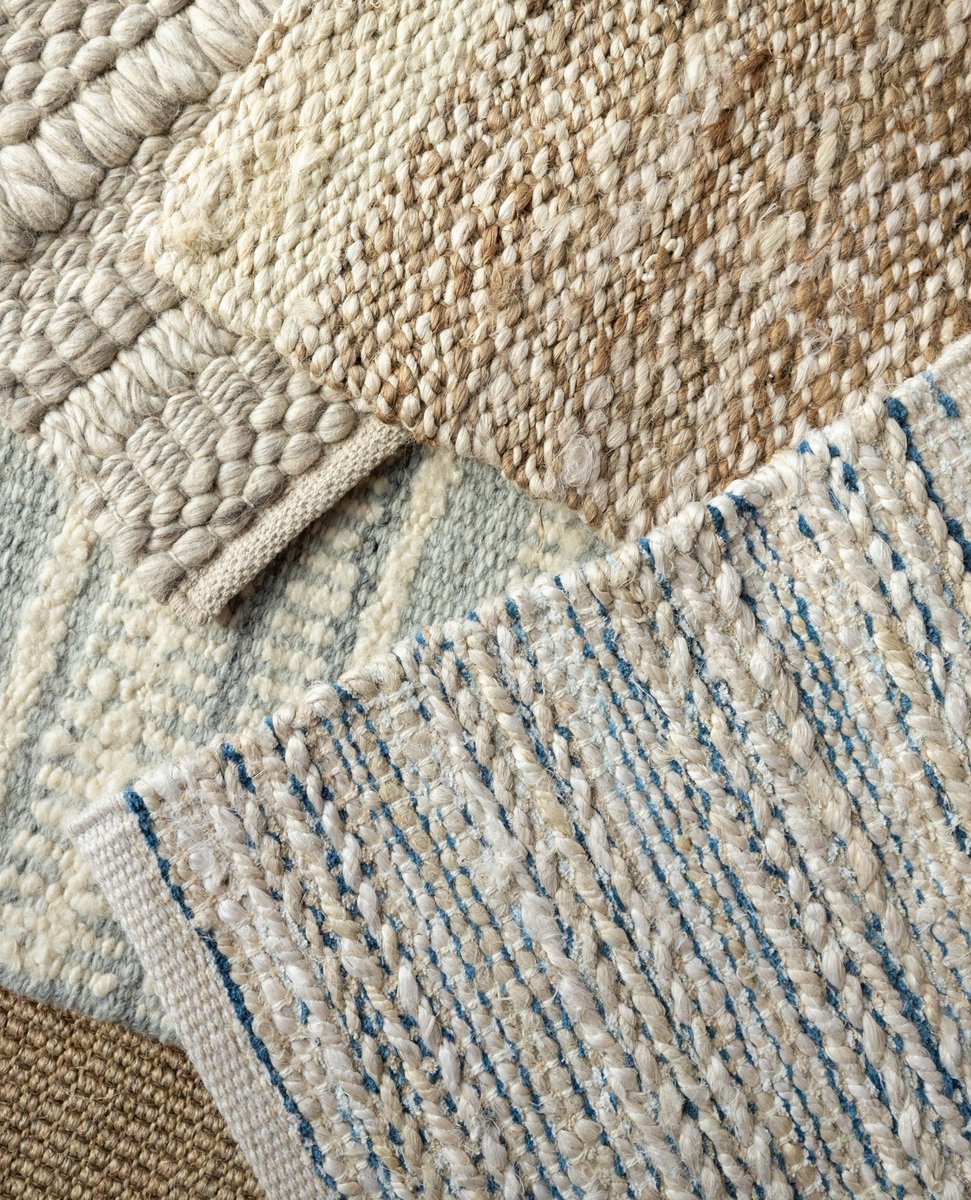 Fiber Favorites 😍

There's just something special about our handwoven assortment of cool-toned wool fibers mixed with warm jute hues. #JLSpotted

l8r.it/upQq

Design: @saltwaterhomedesign