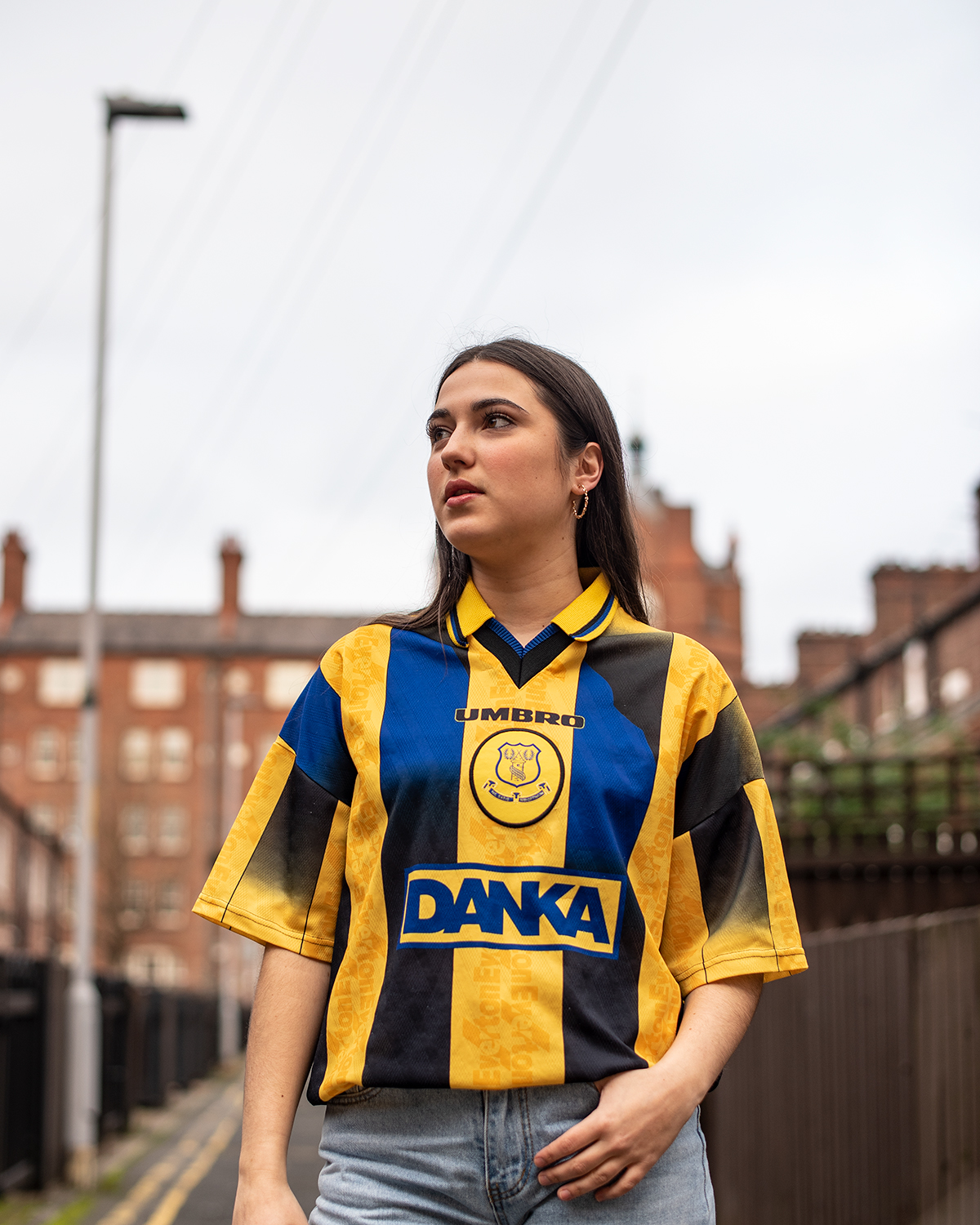 Maillot Extérieur Everton 1996/1997 Umbro - Taille M - Occasion - Collector Football