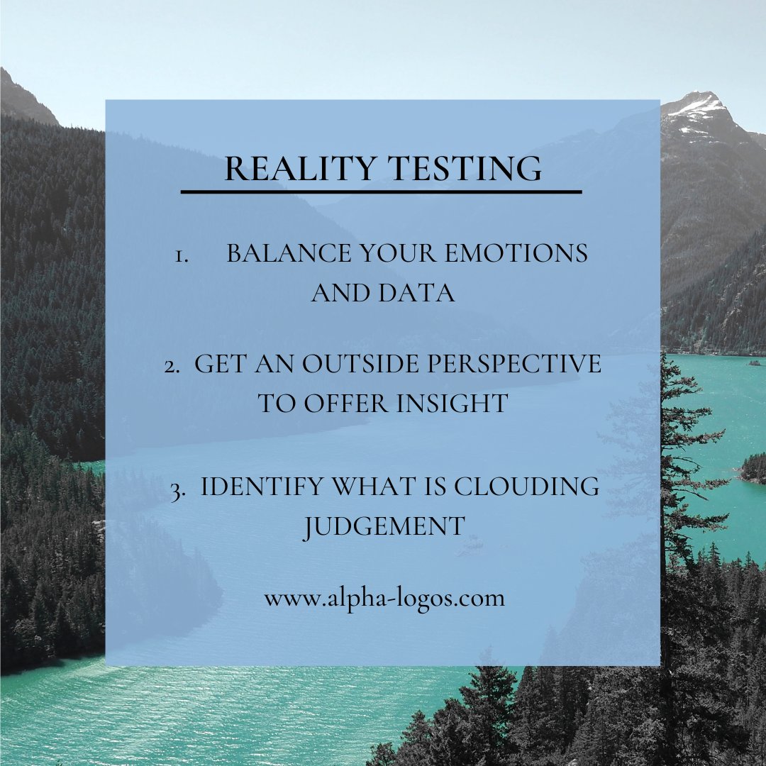 AlphaLogosCoach's tweet photo. A realistic perspective is an important part of leadership. You can maintain a measured perspective when you:⁠
⚡️ Balance your emotions and data⁠
⚡️ Get an outside perspective to offer insight⁠
⚡️ Identify what is clouding your judgement⁠

#BeginWithMindset #HealthyWorkplace https://t.co/TZ9SzBcEVd