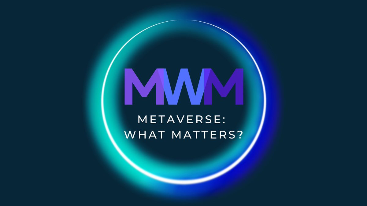 MetaverseWM's tweet photo. #ICYMI Our new series explores the areas of the #Metaverse that matter. Focusing on the opportunities, where we must be cautious, and offering ideas and suggestions to take into consideration and into your organisations. https://t.co/uWlkC6Gr6W 

@streets_julia @catrionawallace https://t.co/GAiVBmuF4a