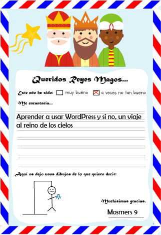 MasterMOSM's tweet image. Los mosmers ya hemos escrito la carta a los Reyes Magos:

#MasterMOSM