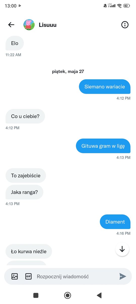 sugardaddy978's tweet photo. Jak ktoś chce info jak napisać do dziewczyny na tt proszę o to przykład https://t.co/oOiKNRAx0U