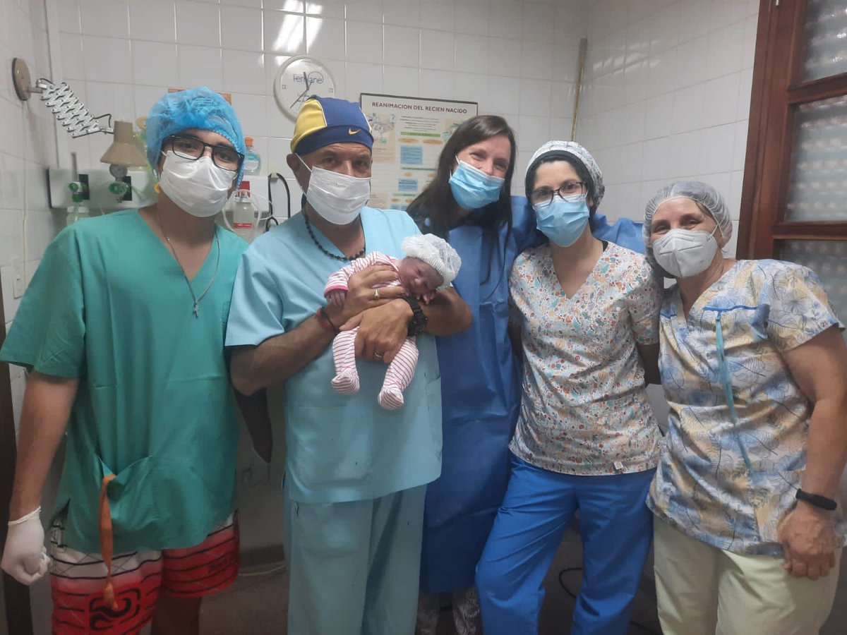 harranz's tweet photo. Bienvenida Emma! La primer montehermoseña del año 2023 👶❣️ felicitaciones a la familia y a todo el equipo del Hospital Ramón Carrillo. https://t.co/CoBYwpF6PK