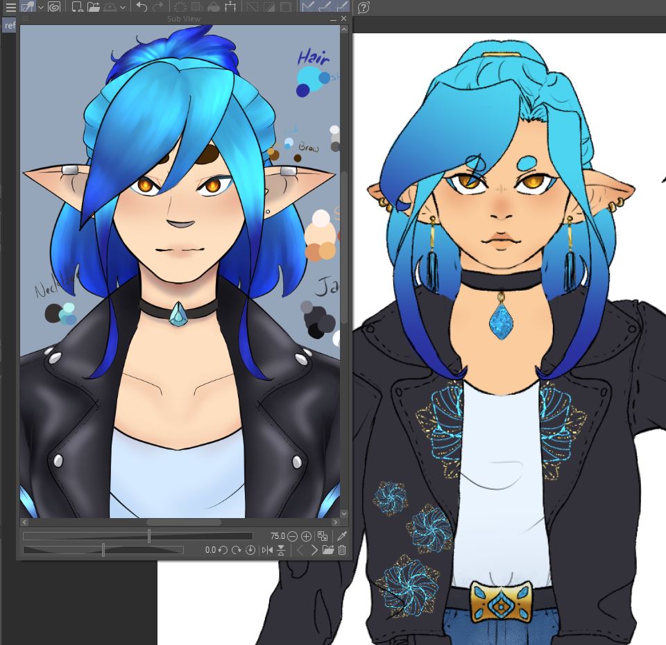 GottaArc's tweet photo. Mmmm progress on my #vtuber model

First Iteration vs Newest
Also kind of an art glow-up? https://t.co/6fGvik70ZR
