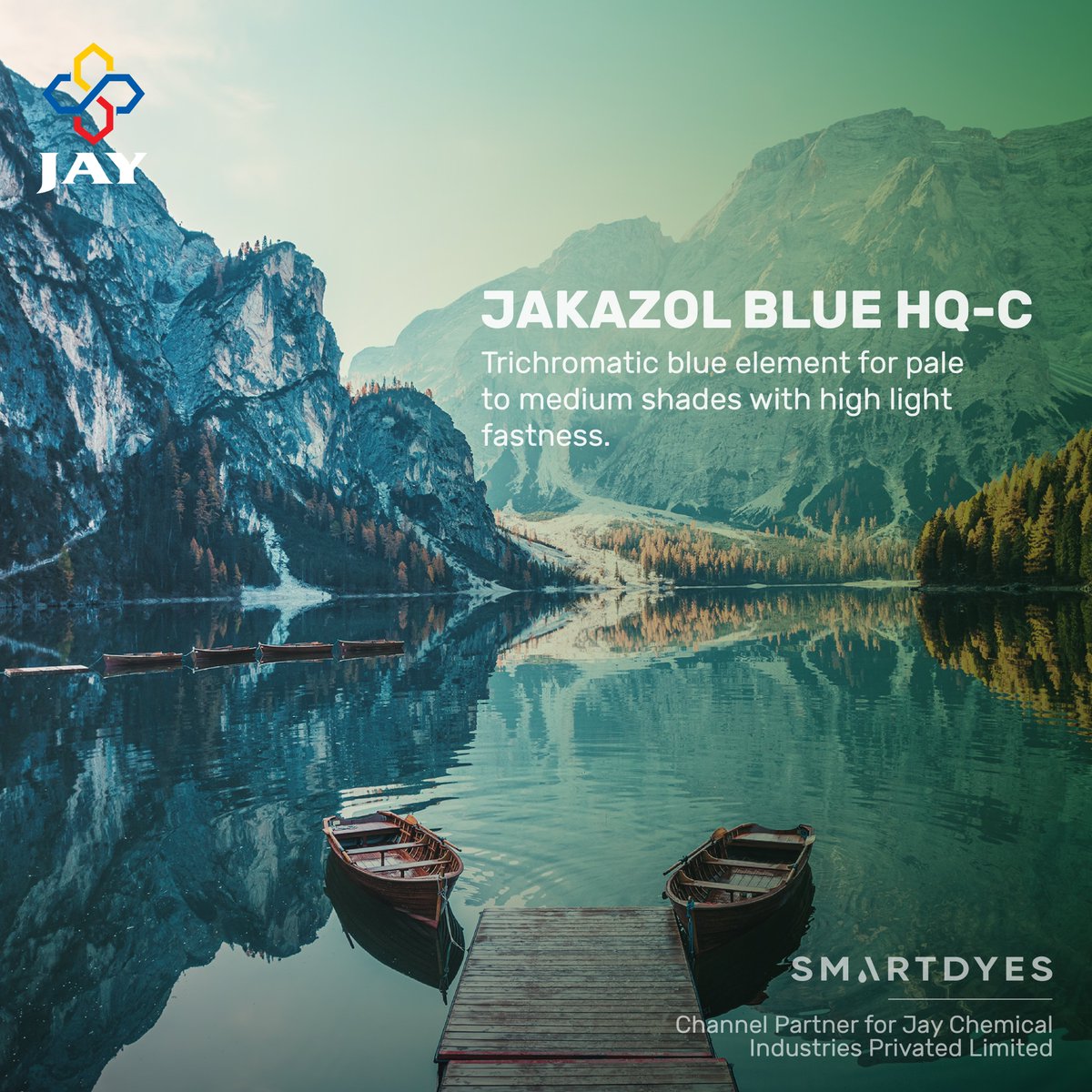 smartdyes's tweet photo. Trichromatic blue element for pale to medium shades with high light fastness.

#smartdyes #sustainablesolutions #zdhc #reactivedyes #sustainability #dyeing #jaychemical #ecology #etad #bluesign #environment #inovasyon #innovation #gots #inditex #vortex #adidas #savetime https://t.co/sIjM5PGnBr