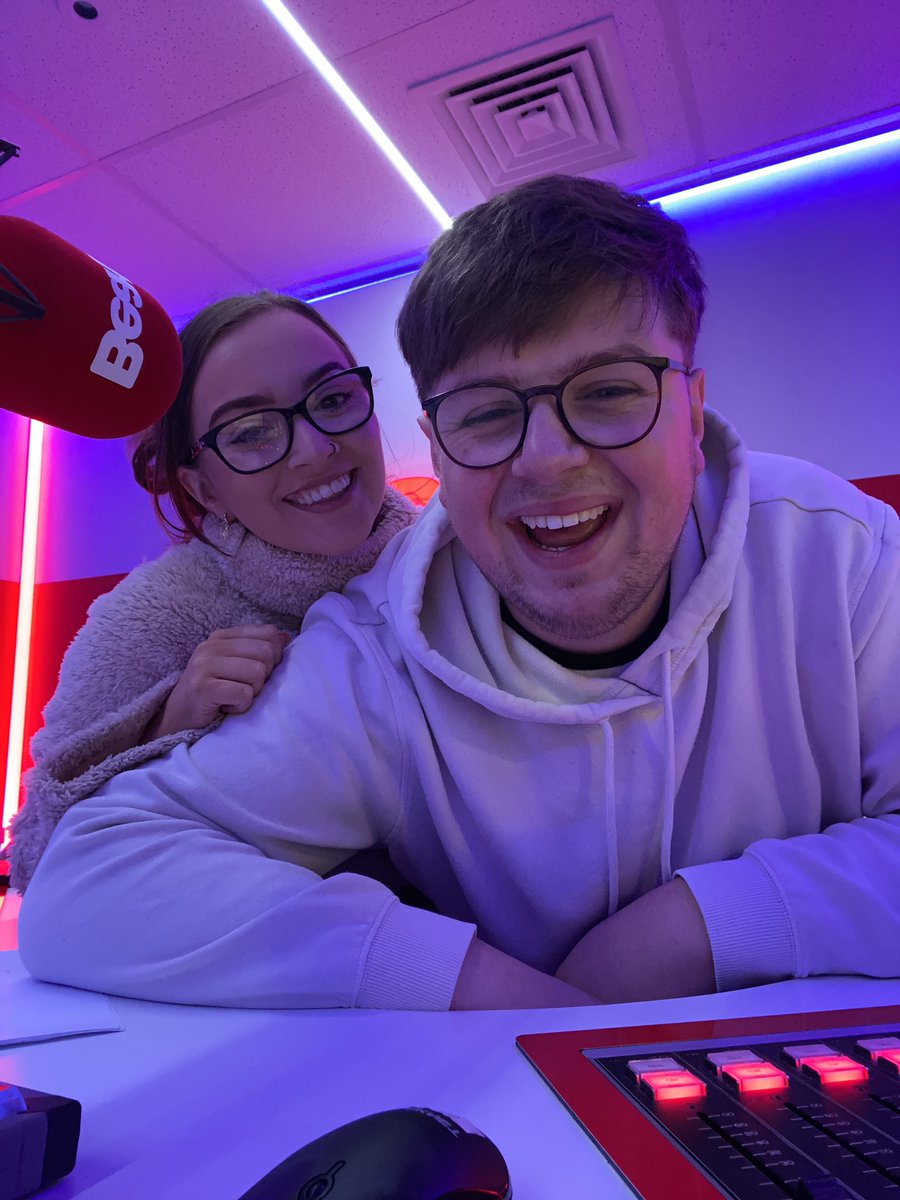 megb_xo's tweet photo. An exciting start to the New Year, my bestie @KillerDoyle and I are covering Beat Breakfast for the week🤩🥳 Come have a laugh with us from 7am on @beat102103 ✨ https://t.co/QCxSEcijYc