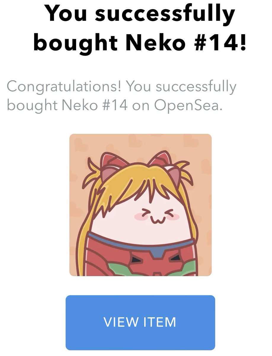 🐕🚂🔥#StonerDOGEFam EVERY DAY #NFTBUY STREAK DAY #70-#NFT #103🐕🚂🔥

I’ve been wanting a new Asuka themed #NFTArt, and this SUPER KAWAII piece from @Nekofato #NFTcollection was a MUST BUY 😍🔥 just look at how cute and happy she looks! Let’s go to support this new #NFTArtist 🫶🏻
