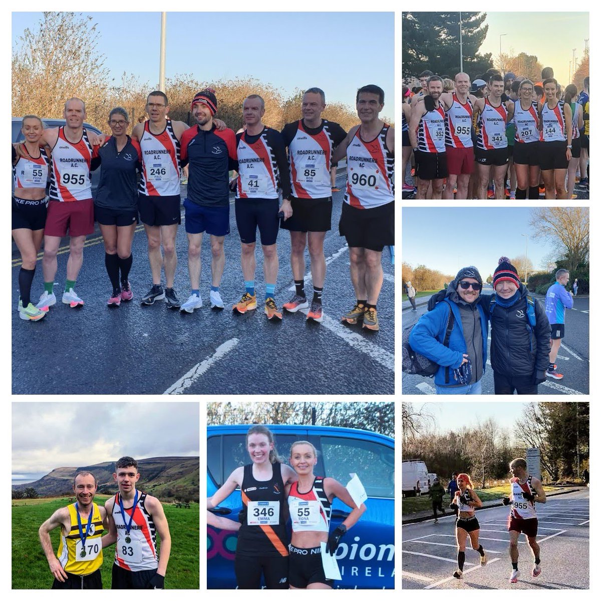 🖤❤️Frozen Flying feet, PB's + Podiums 
✅Race over the Glens🏞️🐐squad
✅Expleo5k🥶sub zero=👟🔥
✅Expleo10k🥉wins and grins💪
✅Tues speed work🐯
✅Thurs📈6pm training@ Musgrave🏃‍♀️🏃‍♂️
✅Sunday long runs+chat 🗣️
✅Marathon🚂 get in👈
#Belfast #PBclubOfTheYear
😎👊 #BestTeam 💯 〰️