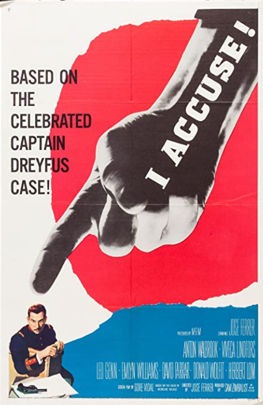 #NextOnTCM

I ACCUSE! (1958) #JoseFerrer, #AntonWalbrook, #VivecaLindfors
Dir.: Jose Ferrer 12:15 AM PT

True story of writer #EmileZola's defense of #AlfredDreyfus, a Jewish army officer.

1h 39m | Drama | TV-PG

#TCM #TCMParty #ClassicFilm #Antisemitism #DreyfusAffair #JAccuse