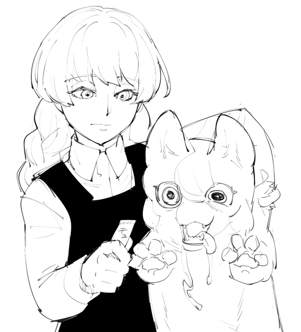 粗相先生のファンアートでケモよォ https://t.co/hoOxwFlN7p 