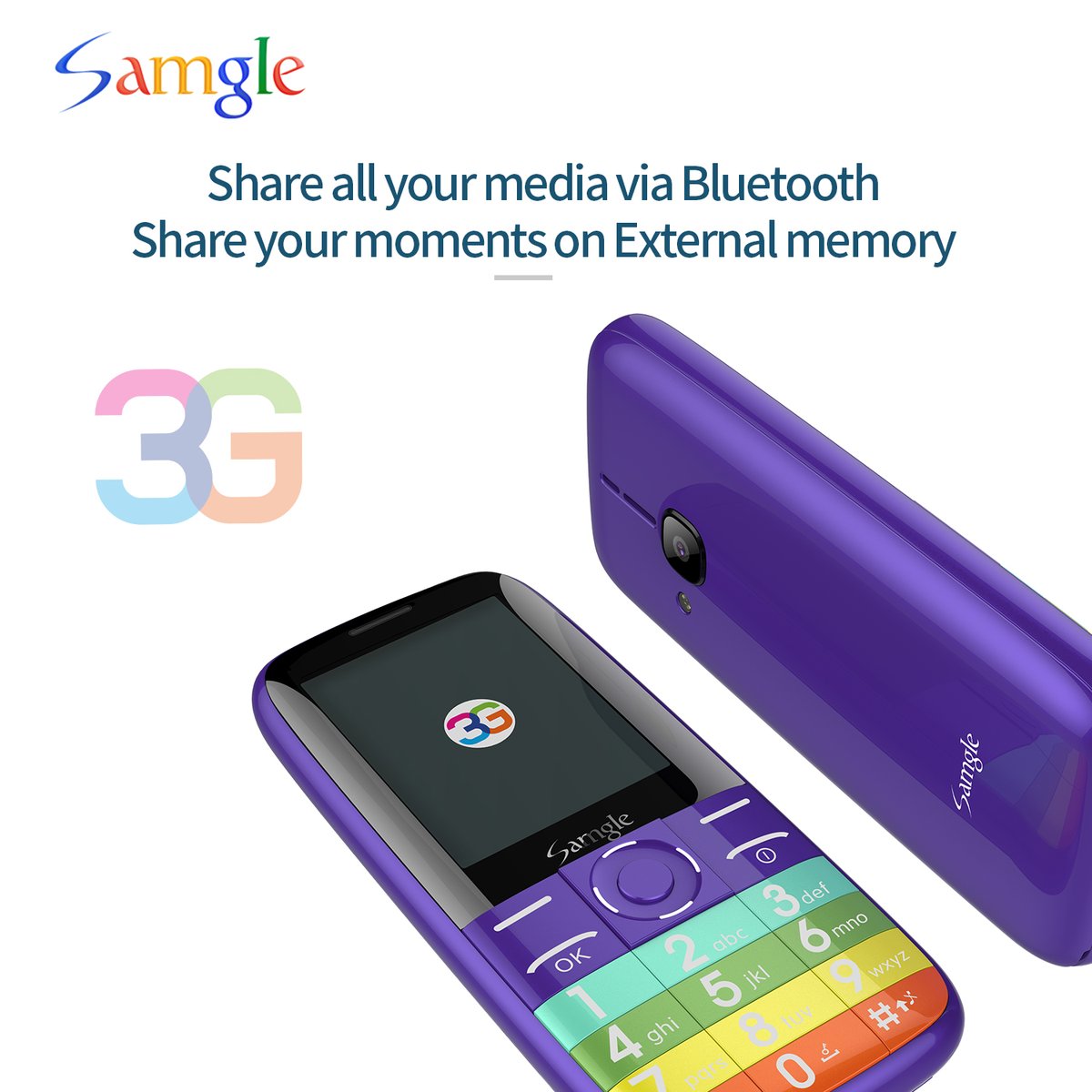 SamgleGlobal's tweet image. Samgle Feature Phone series：F3   
We deal in these products,This is our official website, looking forward to working with you.
For more information, please go to the official website：
samgle@samgle.com
samgle.com 
#MobilePhone #FeaturePhone #BasicPhone 
#Samgle 4G