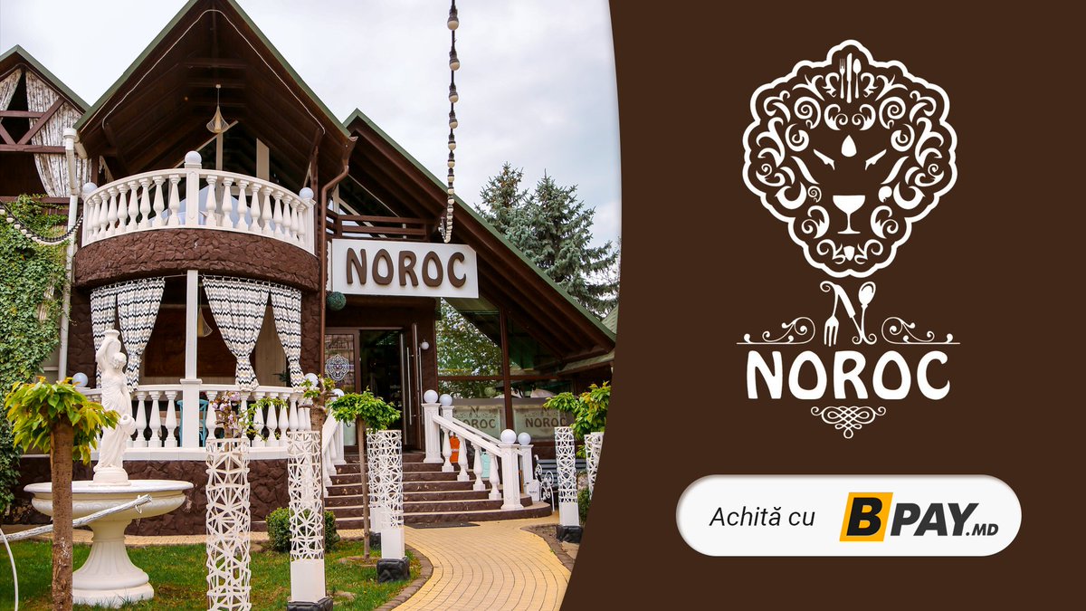 Bpay_SRL's tweet photo. BPAY – metodă nouă de plată la restaurantul NOROC
https://t.co/iKdiS6ycJs
--------
BPAY – новый метод оплаты в ресторане NOROC
https://t.co/1BO66dmIVk https://t.co/gJlJ0x6vi4