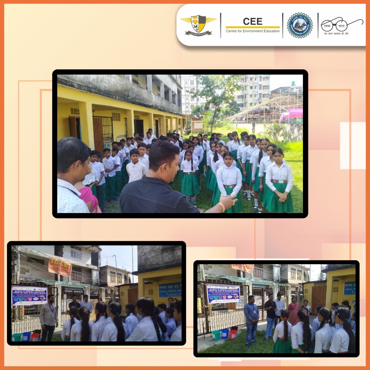 With the support of HDFC Bank and the Centre for Environment Education (CEE), Human Matrix organized various awareness sessions on source segregation, and ban on single-use plastics. 

#swachhtakesaath #swachhsurvekshan #swachhbharatmission #SBM #awarenesssession