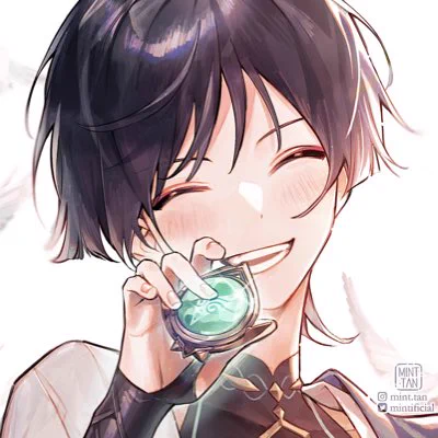 happy boy on his happy day!! #NewProfilePic #scaramouche 