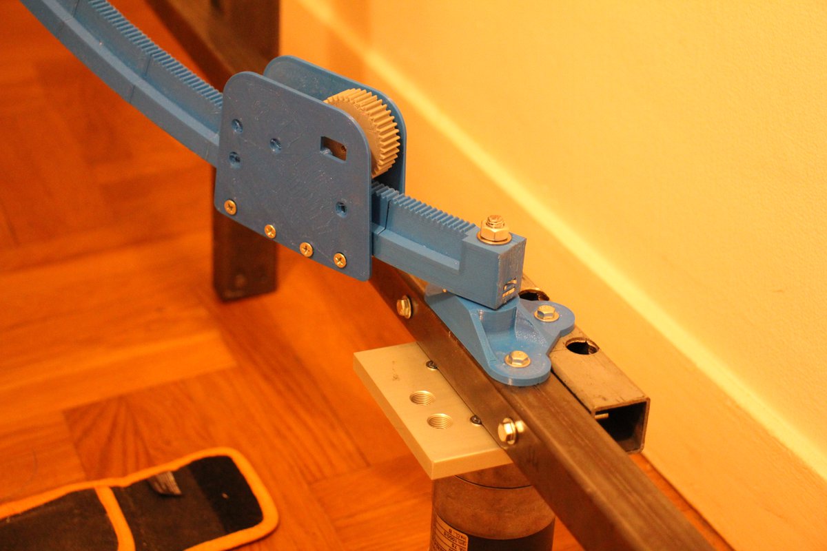 cigaltone's tweet photo. En cette nouvelle année, on va pouvoir commencer à réaliser les premiers tests du banc de mesure pour caractériser les haut-parleurs innovants de #Cigaltone #banc #mecanique #impression3d https://t.co/Aaqh7cswYR