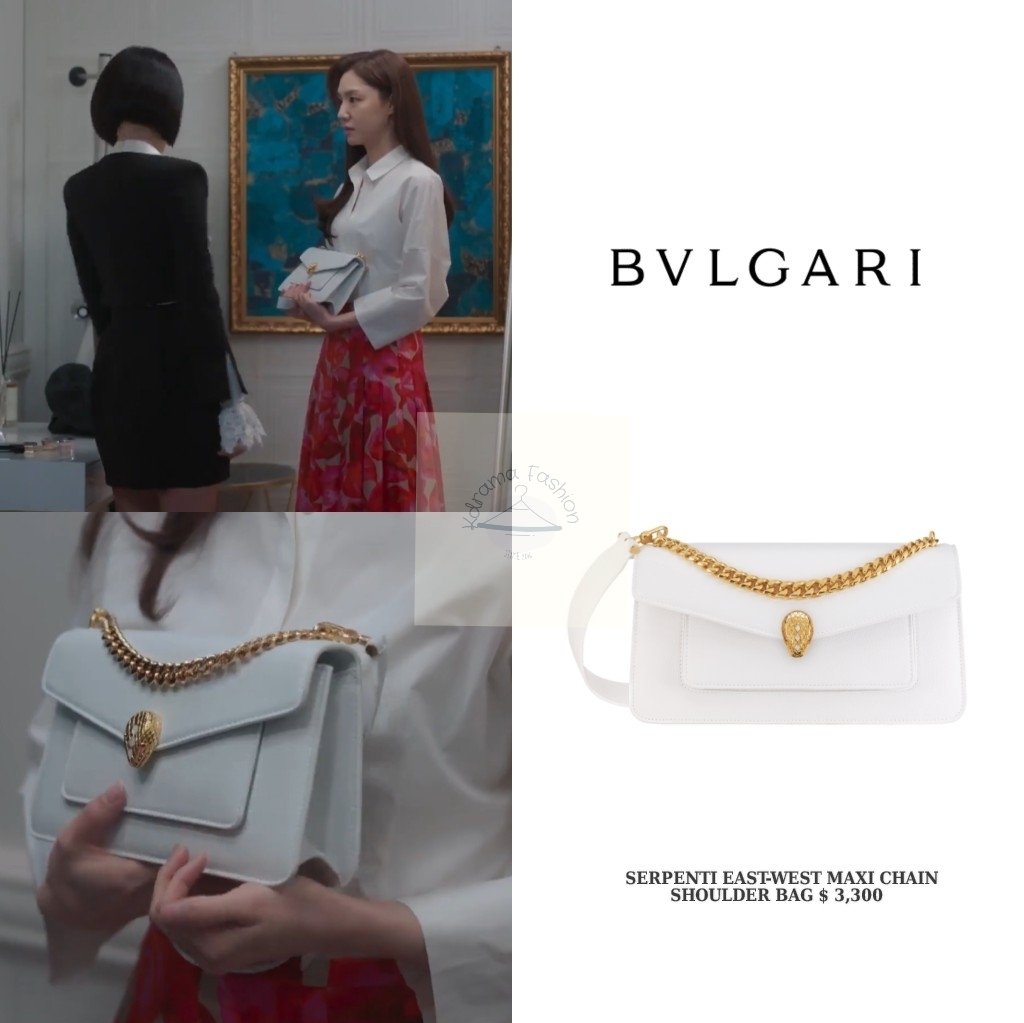 #SeoJiHye carried #BVLGARI Serpenti Bag in TV CHOSUN Drama, #redballoon Episode 5. #서지혜 #빨간풍선 #드라마패션 #불가리 #BULGARI #kdrama_fashion #kdramastyle #seojihyestyle...