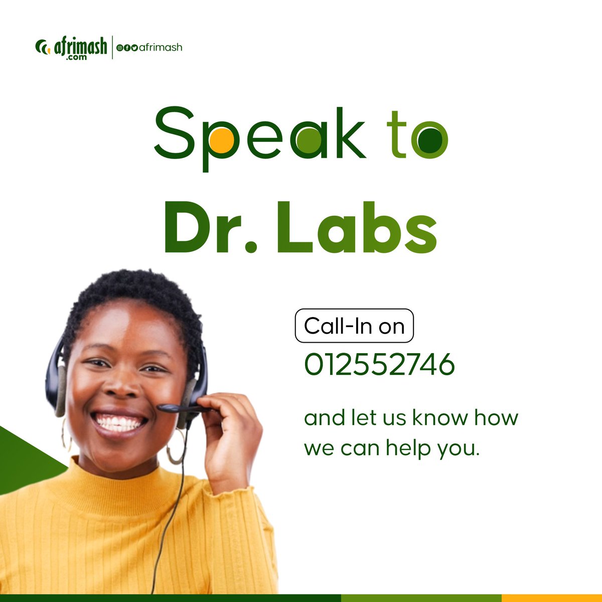 afrimash's tweet photo. Call in and letโs get talking about how we can serve you better.
Give us a call any time of the day to learn more about services and products.
Simply dial 012552746 today.
#afrimash #easydoesit #happiness #calling #helping #farmersinnigeria #easyfarmiing #farmalert https://t.co/HlEt4LJcnZ
