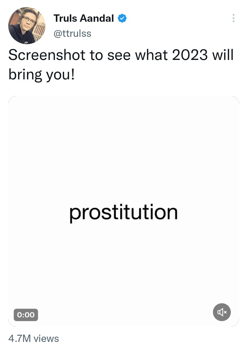 These are not attempts, this is a plot of a psychological thriller.
2023🤞
Why @ttrulss?