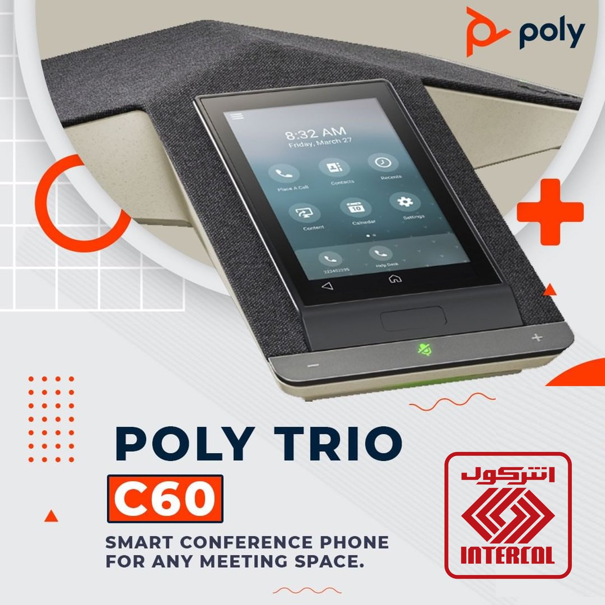 elecs_intercol's tweet photo. ONE DEVICE. MANY POSSIBILITIES. POLY TRIO C60
TRANSFORM ANY ROOM INTO A HASSLE-FREE COLLABORATION SPACE
• For information contact #Poly_INTERCOL on 17213377, WhatsApp 36920184.
#Poly #INTERCOL #TrioC60 #Bahrain https://t.co/6ZT6bhdPYc