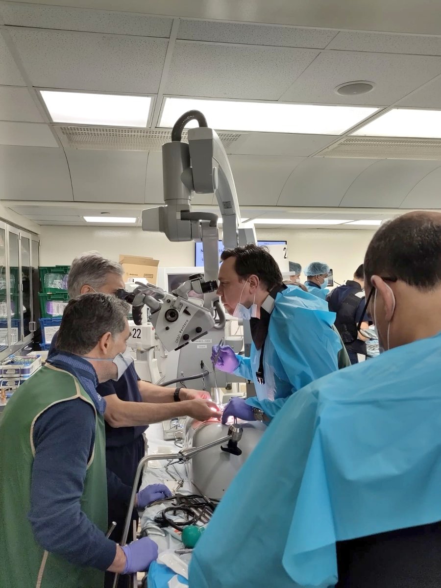 RealSpine's tweet image. NYC-MISS 2022, New York, USA.
The last edition of this spine course was a blast and we at #Realists are proud to have been part of it. Thanks to the organizers, Dr. Roger Härtl and Dr. Luiz Pimienta, the participants and the team at #WeillCornellMedicalCollege.
#practicesurgery