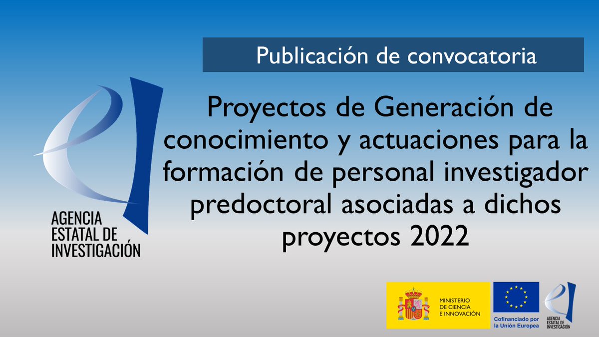 Agencia Estatal de Investigación tweet media