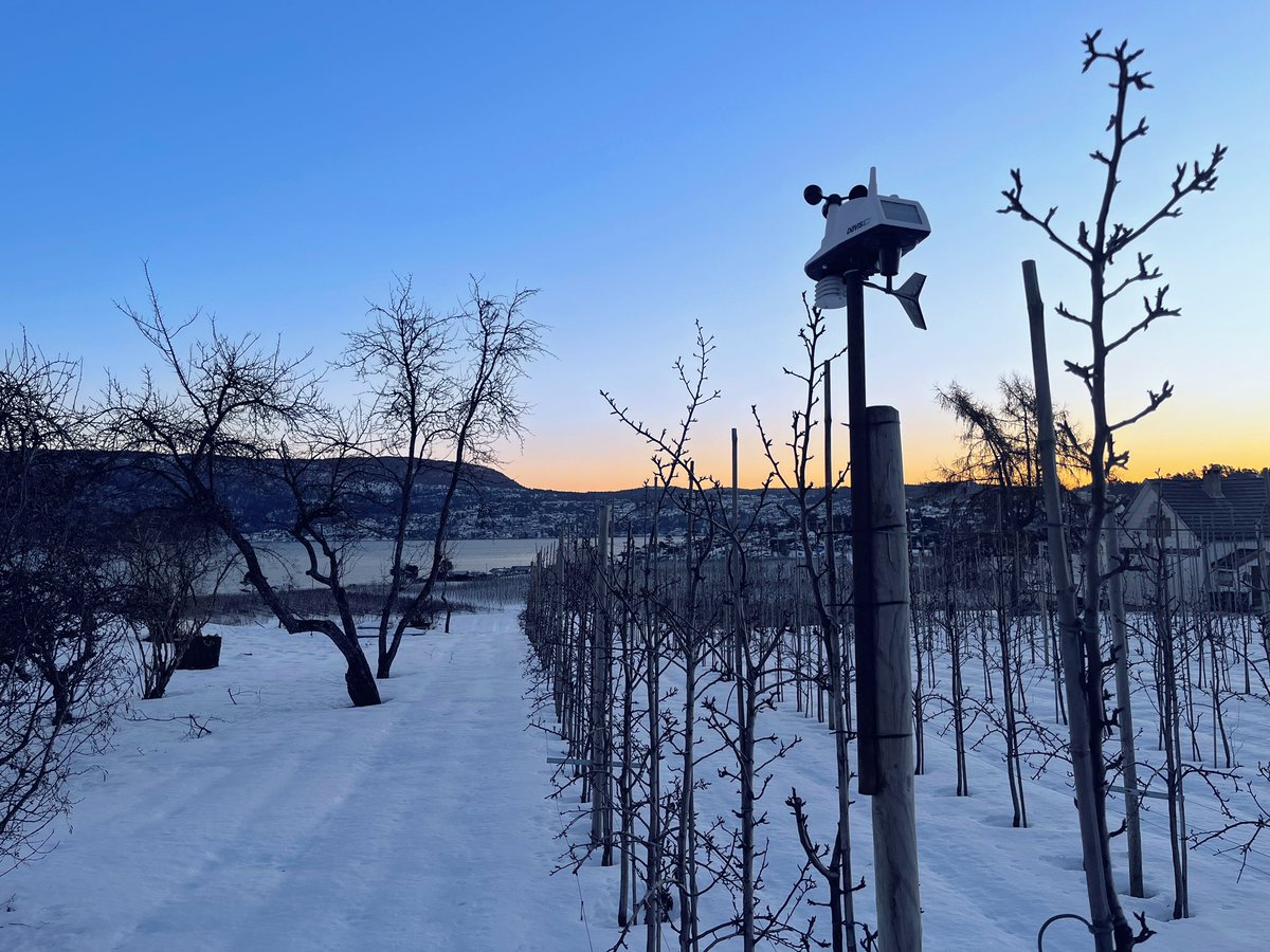 larsblikom's tweet image. Davis weather station installed at Farmable’s home farm. #davisinstruments #agtech
