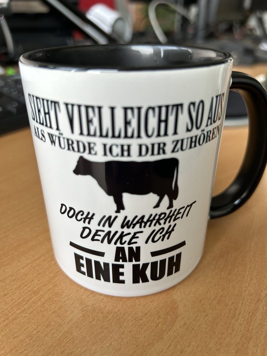 Erstmal Kaffee und dann ab in die Übergabe von Wissen. Noch 8 Tage ✌️ #job #projekt #kaffee