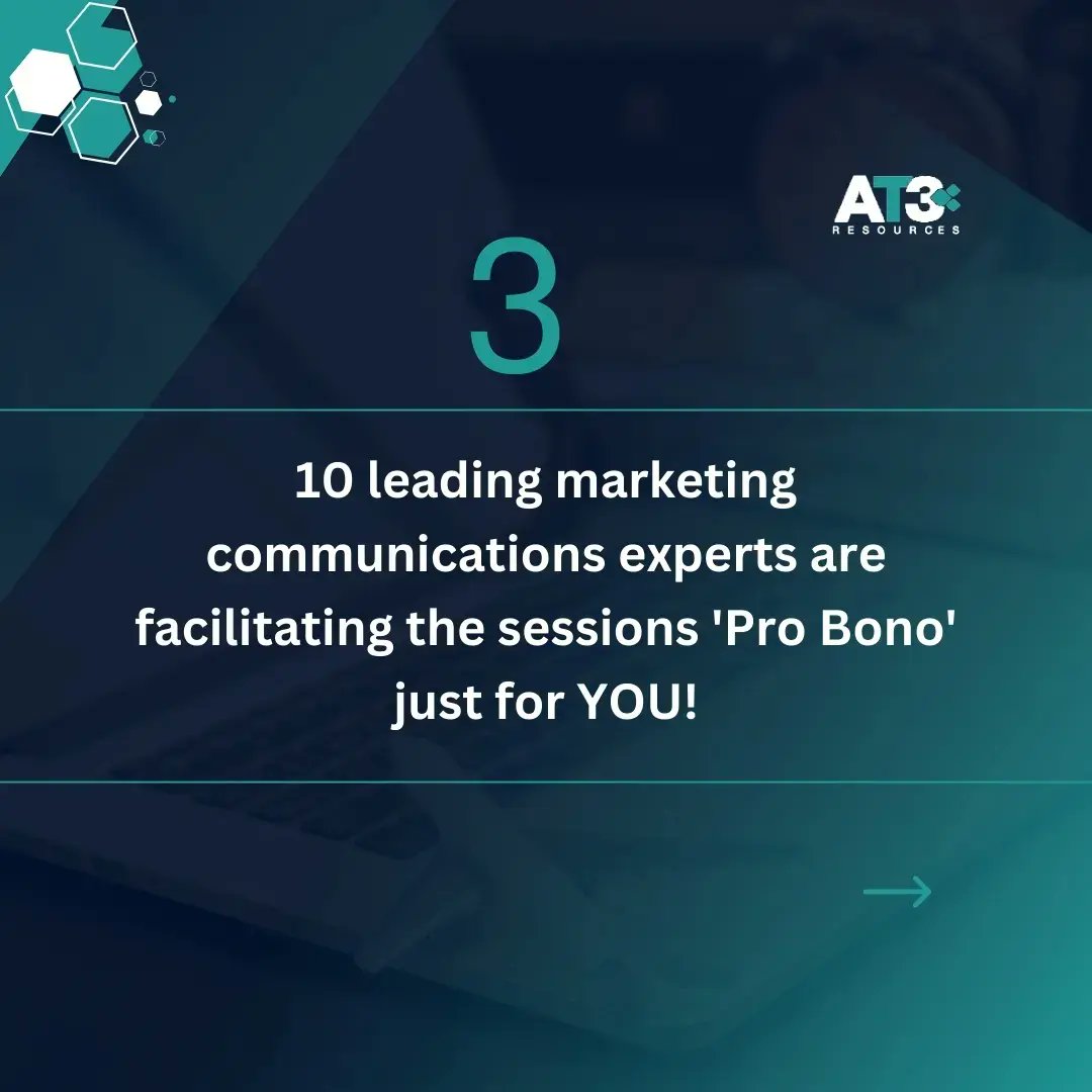 At3Resources's tweet photo. Yet to register for our Digital Marketing Bootcamp? We thought we'd share 5 reasons - it's a not to miss!
Seats are fast running out, and shortlisting starts soon!
Click the link here https://t.co/Hg2S6n5axk to register now👆🏽👆🏽
#AT3Resources #AT3PR #Roadto5years https://t.co/91fox4koJ5