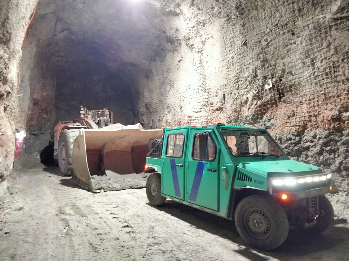 im_mining's tweet photo. Rokion and its NSW-based distributor LDO Group have continued the Australian battery-electric vehicle momentum, with an R100 having gone underground at Aeris Resources’ Tritton mine | https://t.co/GsuuBjtnuM #AerisResources #Rokion #LDO #Tritton #batteryelectric #TheElectricMine https://t.co/E4vKtpAn1s