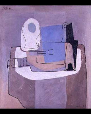 HafedhHemayed's tweet photo. Excellent mardi
« Guitare, bouteille et bol de fruits » 1921. #pablo #picasso #pablopicasso  #GuitarBottleandFruitBowl #cubism  #Neoclassicist https://t.co/z3xsZKHBp4