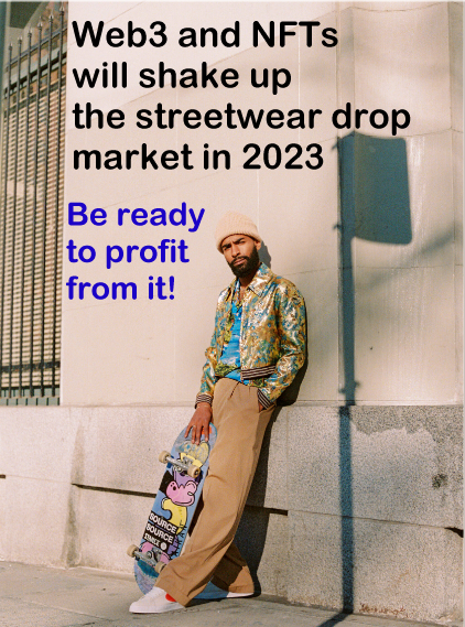 TheFamous_AS's tweet photo. In 2023 NFTs will shake up the streetwear drop market, providing significant benefits to brands, artists and fans. 
Watch our short video and RT if you like it!
https://t.co/Fewo3kbeu1

Join the web3 streetwear movement now with TheFamous.
#NFTs #streetwear #web3 https://t.co/GF5t7rujN8