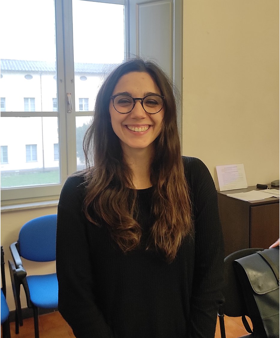 CNRPI4Angelman's tweet photo. Today we present the first member of our team, Sara Chiarugi. She will work on the development and testing of nanoparticles for the delivery of ASOs to the brain #angelmansyndrome #nanomaterials https://t.co/oQOQjgDNyy