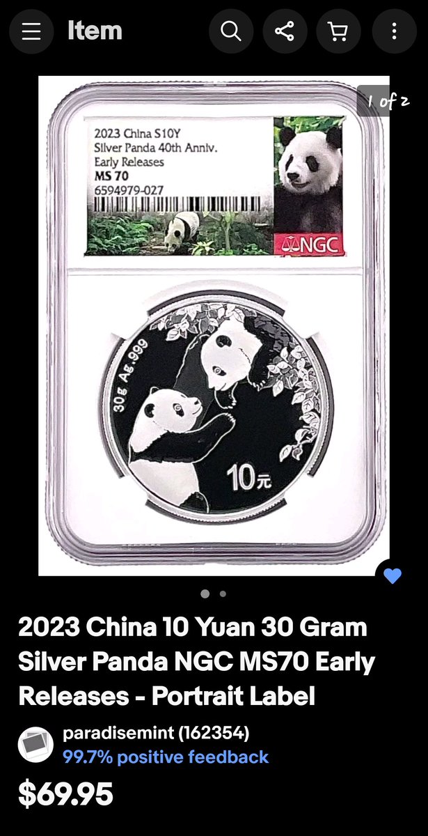 ApeStaxByAjax's tweet photo. Well, here are the first coins of 2023 that are on their way to my personal collection.
6 ounces plus 30 grams of #Silver and a huge Anubis "Coin".
Thanks to the folks at @BullionEx, @paradisemint, and @goliathcoins
#silversqueeze #silverride #silverrush #preciousmetals https://t.co/IUHLxK2x7P