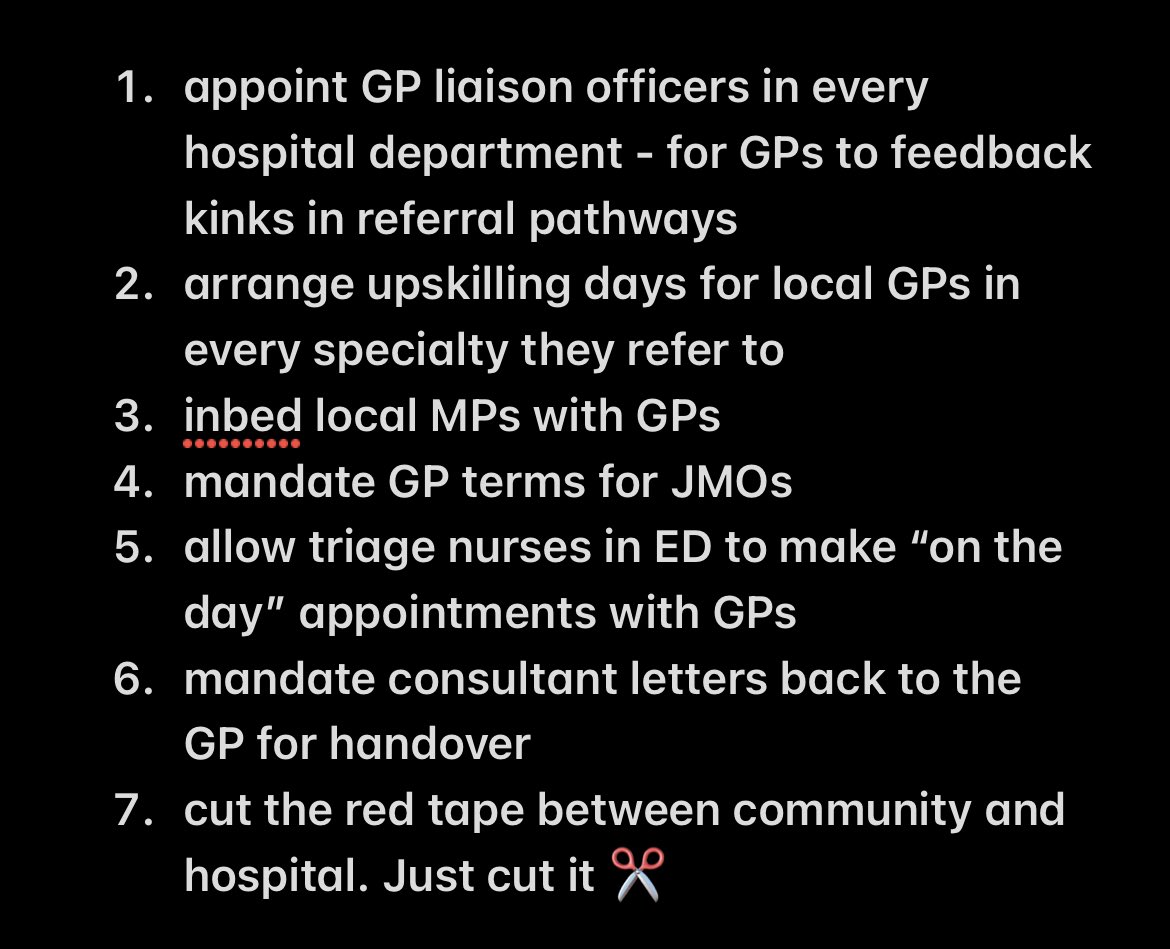 Make me Queen 👑🪄for the day. Just a day 🛠️🩺

Before you can say #justaGP these would be my priorities 👇🏻 Taking suggestions #MedTwitter 

@RACGPPresident @brookmanknight @RuralDocDan @drsarahchalmers @Mark_Butler_MP @RuralHC_Aus