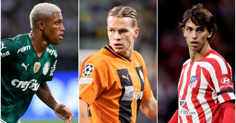 caughtoffside's tweet photo. 🚨 EXCLUSIVE 🚨

🔴 Arsenal have submitted an improved bid for Mykhaylo Mudryk. 

🔴 The Gunners could also look for a midfielder later in January

🔴 Talks have been held with Joao Felix's agent Jorge Mendes

Full story 👇👇