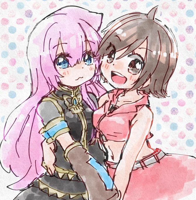 ルカメイちゃん最近サボりすぎですが今年もよろしくお願いします!! 