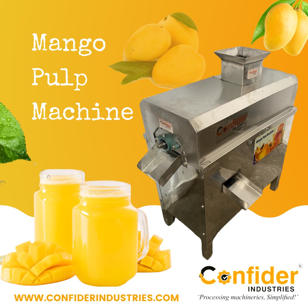 your_confider's tweet image. Mango Pulp Machine is one of the essential machine in more than one segment including commercial pulp or juice making, catering service, hotel and restaurant kitchens etc.

wa.me/919909998977
wa.me/919909564977

#mango #chocoo #mangojuicemachine #commercialjuicemachine