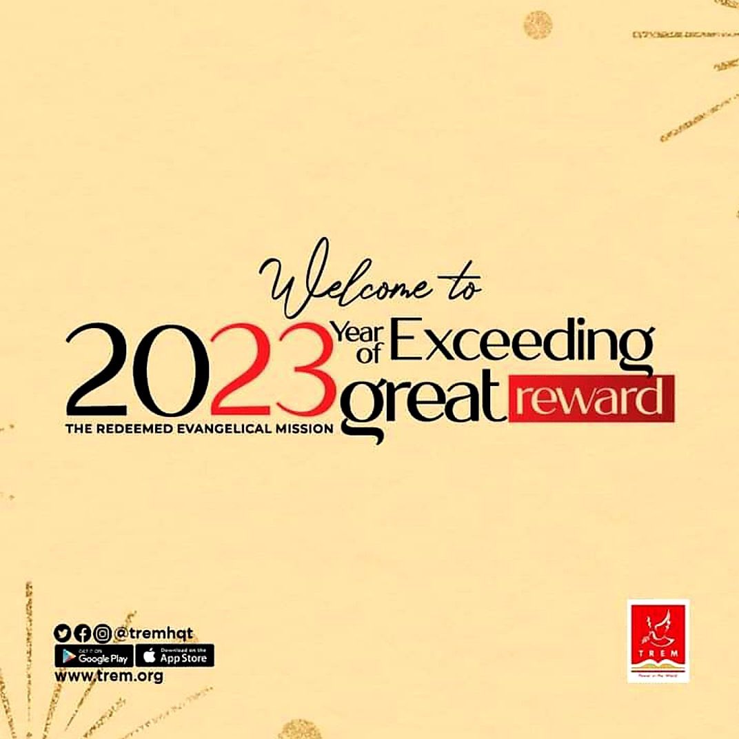 drmikeokonkwo's tweet photo. Gen. 15:1 KJV
“After these things the word of the LORD came unto Abram in a vision, saying, Fear not, Abram: I am thy shield, and thy exceeding great reward.”
-

Welcome to 2023, your Year of Exceeding Great Reward.

Believe it! Expect it! Receive it!

#TREM #ExceedingGreatReward https://t.co/xTviGNfoVV