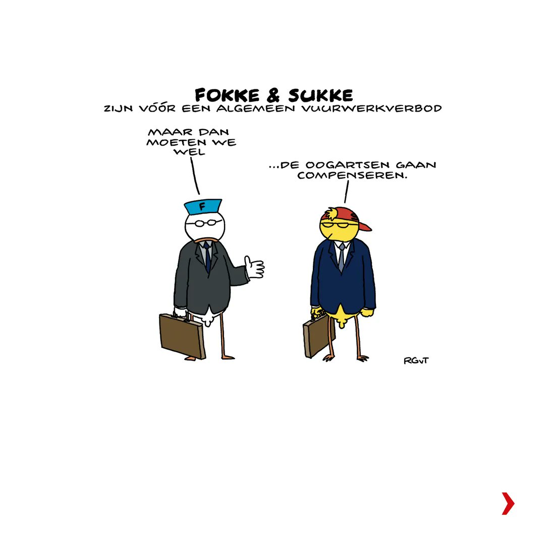 Fokke &amp; Sukke zijn vóór een algemeen vuurwerkverbod.
