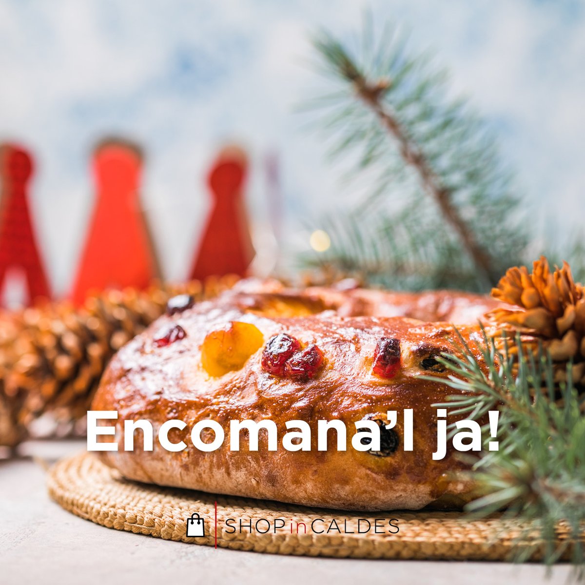 ShopinCaldes's tweet photo. Encomana el #TORTELLDEREIS! 👑✨
Ets a temps per anar als forns o pastisseries tradicionals de #Caldes per encomanar aquest deliciós i tan esperat postres!😋
Esperem que aquest any no et toqui la #fava!😂
#shopincaldes #CompraaCaldes #caldesdemontbui #comerçlocal #pastisseria https://t.co/deoihLTT2i