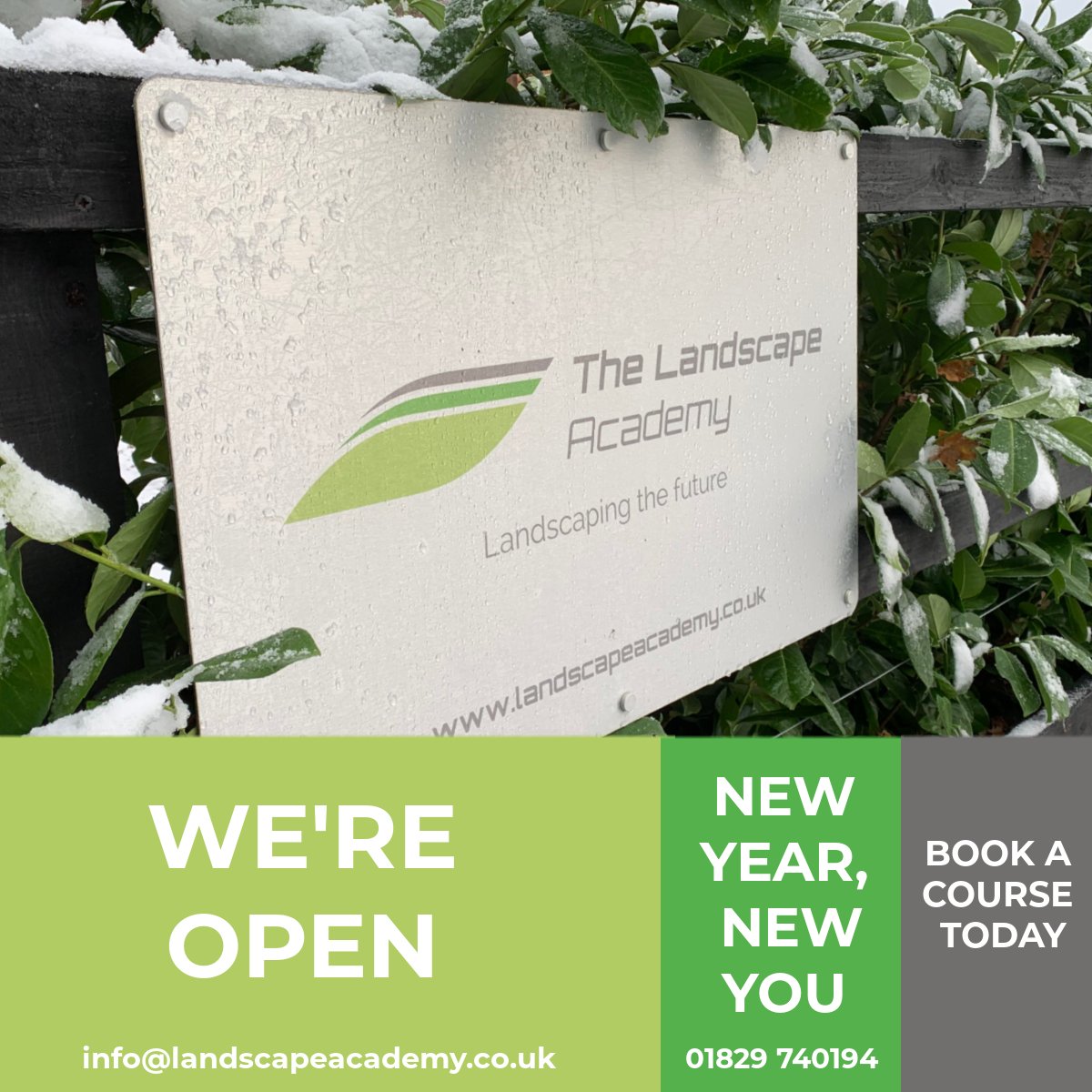 Happy New Year! Our team are back in the office today. If you're looking to improve your skills &amp; learn new techniques, contact us today to see how we can help you discover a new you for 2023!
landscapeacademy.co.uk/courses/
#landscapingthefuture #futureoflandscaping #landscapetraining