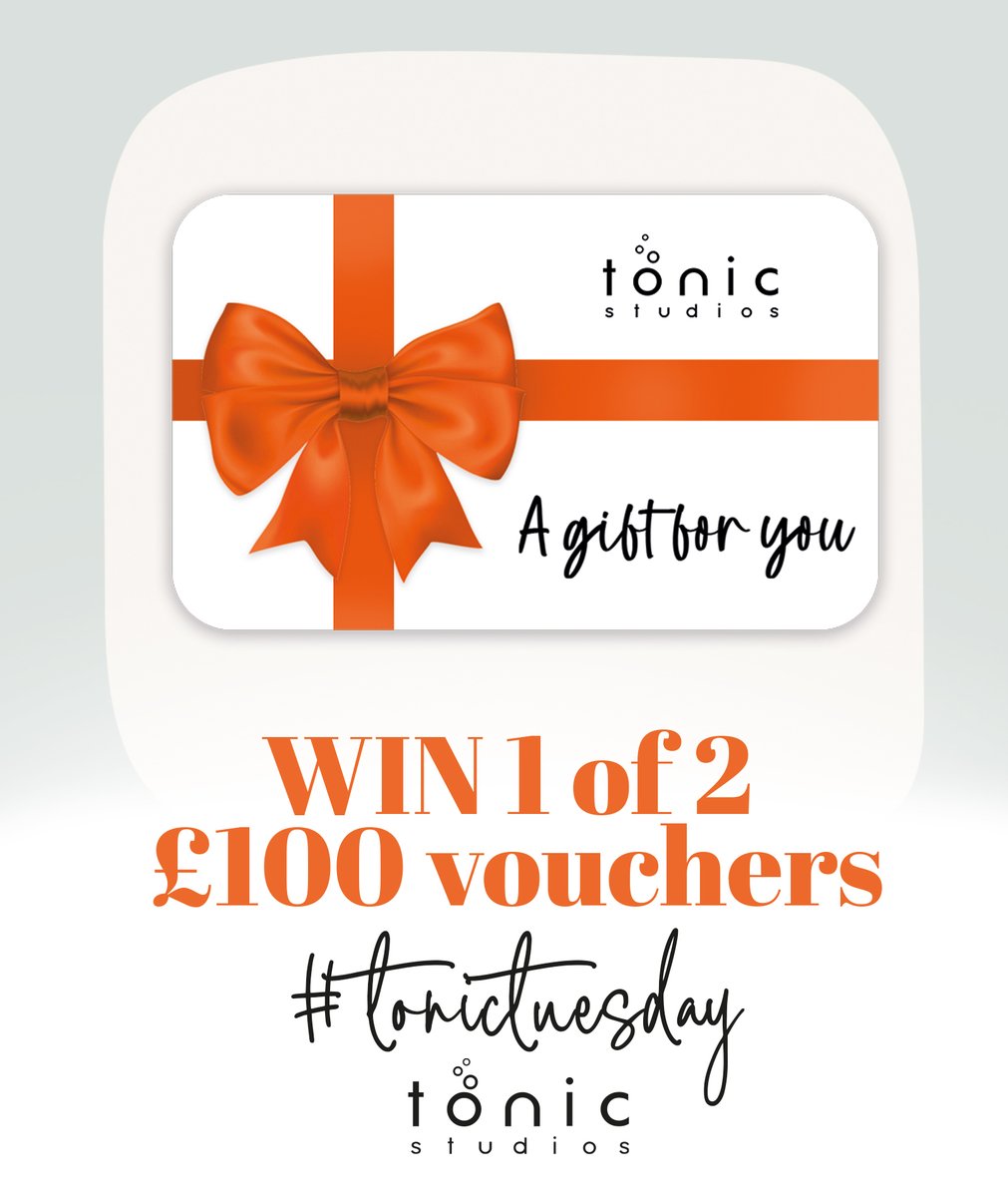 tonicstudios's tweet photo. Happy #tonictuesday
We are offering you the chance to win one of two £100 digital vouchers, a great way to  build your craft stash for 2023.  Like/follow/RT.  For full T &amp; C, visit https://t.co/5d6fpPgV2Y
Closes Sun 8th Jan  23.59 Good luck
#tonicstudios https://t.co/eBkuW74n3e