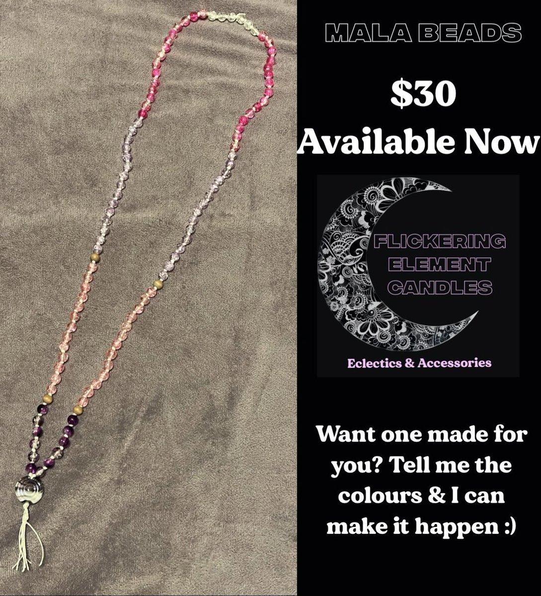 #flickeringelementcandles #grandeprairiealberta #malabeads