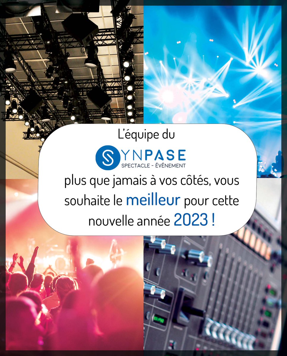 L'équipe du SYNPASE vous présente ses meilleurs vœux pour cette année 2023 !